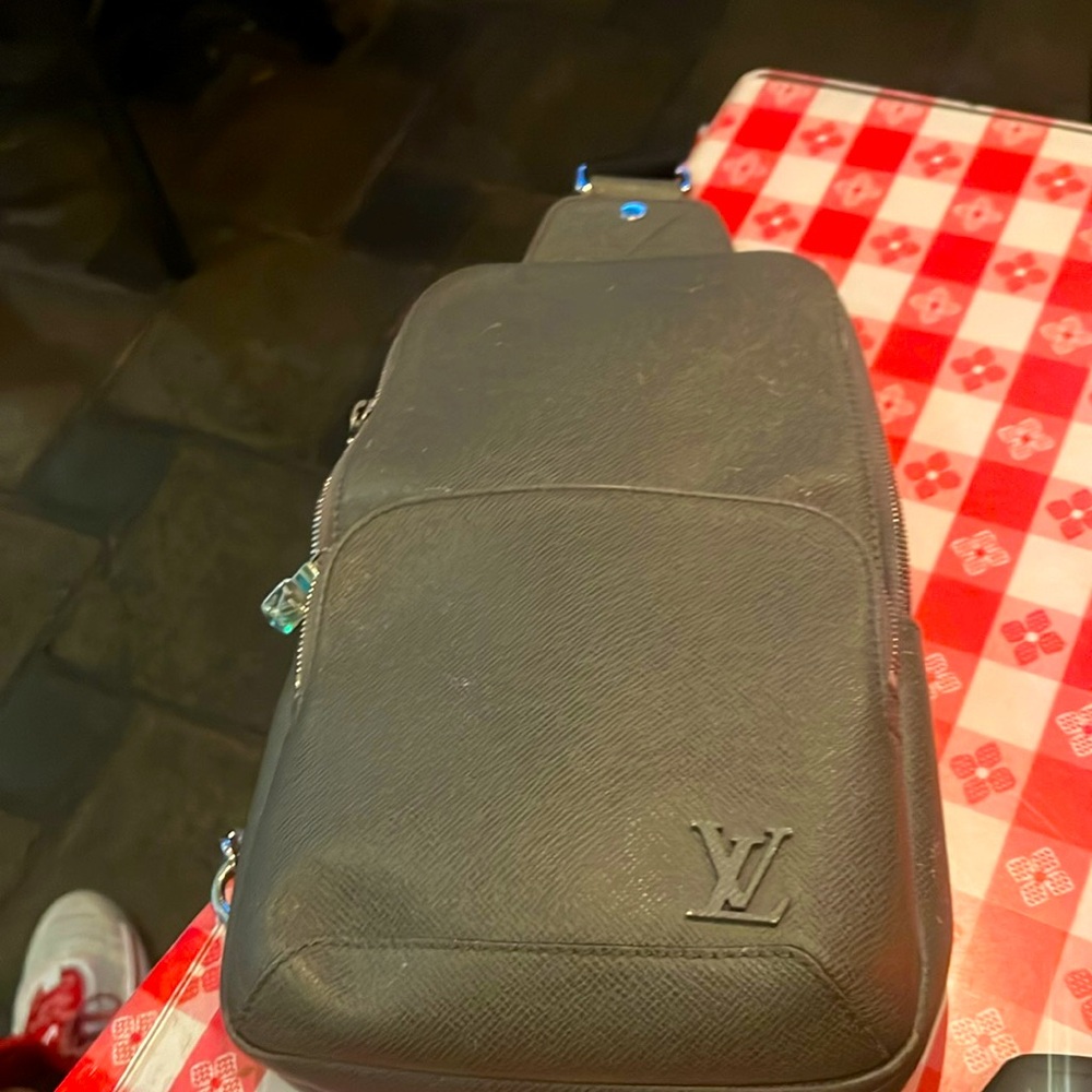 Louis Vuitton Grey Sling Bag